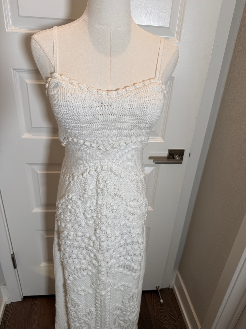 FARM Rio Crochet Maxi Dress Size M - Picture 6 of 9